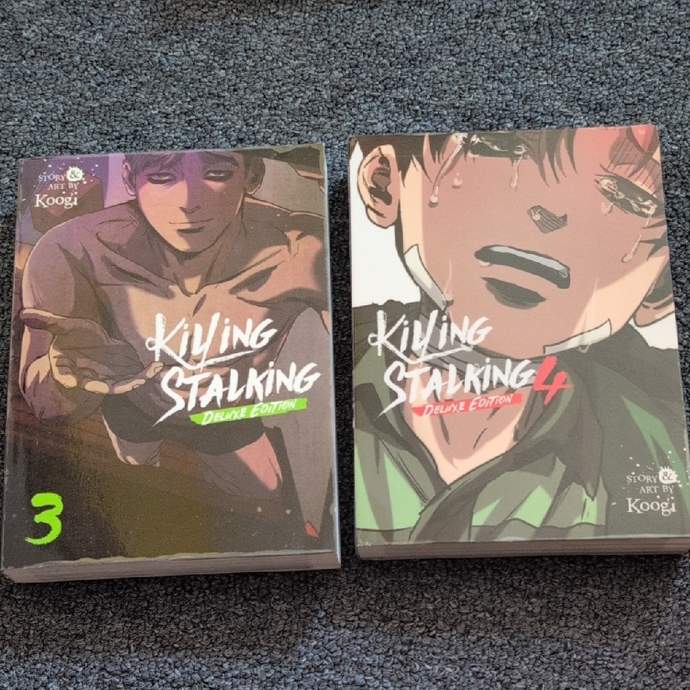 Killing Stalking Deluxe Edition Manga Set